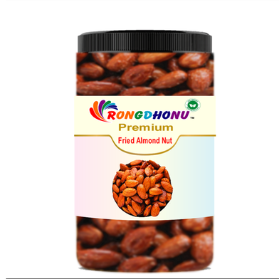 Rongdhonu Premium Fried Almond Nut, Vaja Kath Badam -250gm image