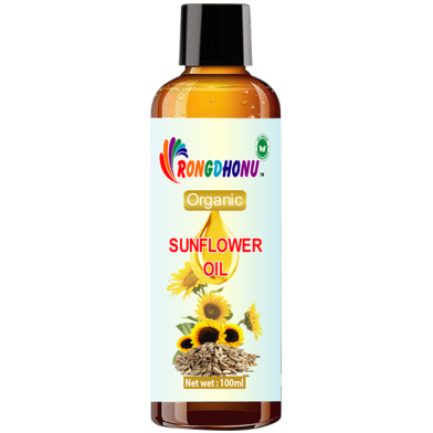 Rongdhonu Premium Organic Sunflower Oil -100ml image