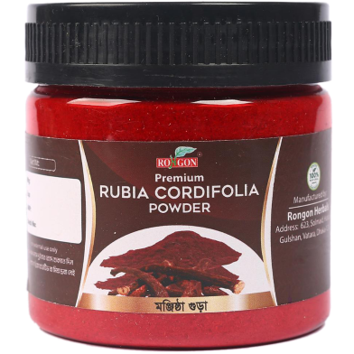 Rongon Rubia Cordifolia - মঞ্জিষ্ঠা গুড়া - 50gm image