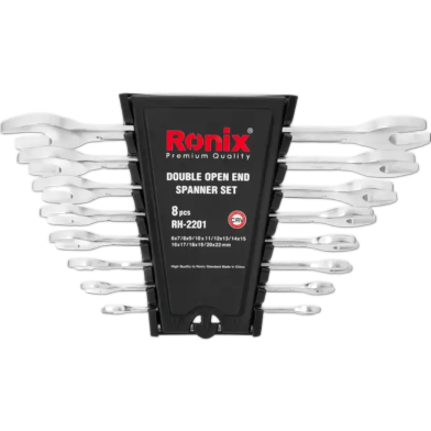 Ronix 8Pcs Set Double Open Plus Plastic Rack image