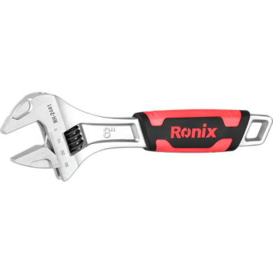 Ronix Adjustable Wrench 8 Inch Tpr Handle image