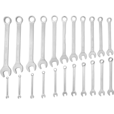 Ronix Combination Spanner With Plastic Bag 22 Pcs image