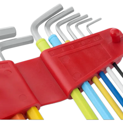 Ronix RH-2042 Multi Color Long Arm Ball End 9Pcs image