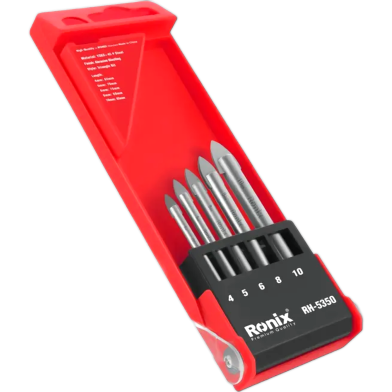 Ronix RH-5350 Glass andTile Drill Bit Set image