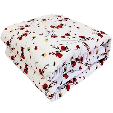 Comfort House Rose Design Printed Fabrics Light Weight King Size Comforter image