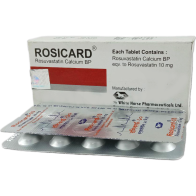 Rosicard 10 mg Tablet-10's strip image