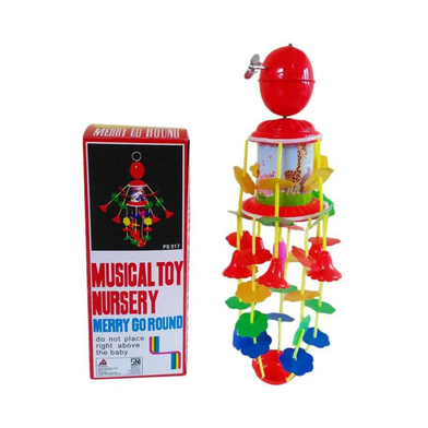 Rotating Bed Bell Toy With Music - Baby Toys Slide 3