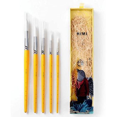 Round Brush Set- 5pc Pink image