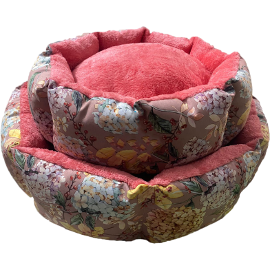 Round Plush Pet Bed Super Soft and Super Warm (Large Size) image