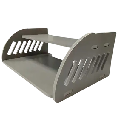 Router Stand – Round Cut New Design-White Colour image