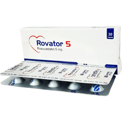 Rovator 5 mg Tablet 10's Strip image