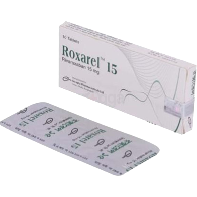 Roxarel 15 mg Tablet 10's Strip image