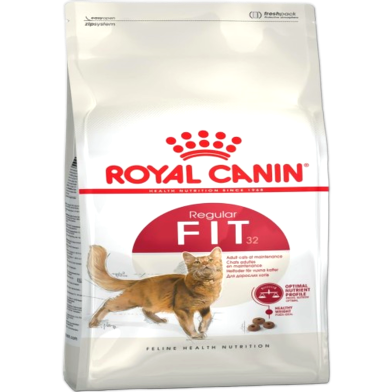 Royal Canin Fit 32 Regular for Adult Cats - Dry at Food | Supports Optimal Nutrient Profile and Healthy Weight 2kg image