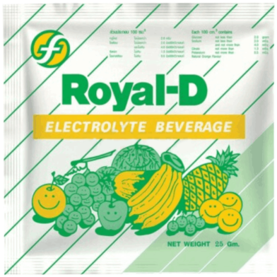 Royal-D Electrolyte Beverage for Fast Hydration and Refreshment 25gm image