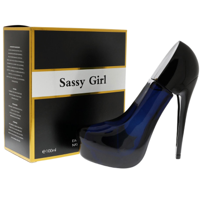 Sassy Girl by Royal Fragrance Eau de Parfum Spray – 3.3 fl oz | Elegant and Long-Lasting Scent-100ml image