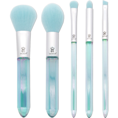 Royal and Langnickel Moda Brush Crystal Makeup Brush Set - 5pcs image