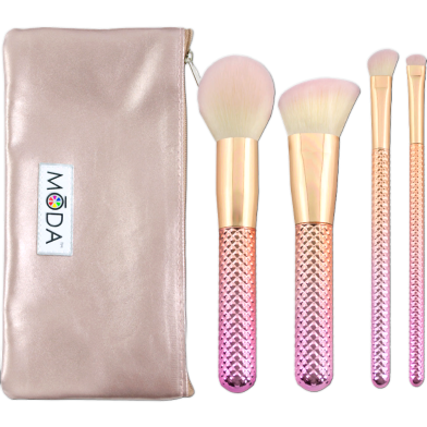 Royal and Langnickel Moda Complete Brush Rose - 4pcs image