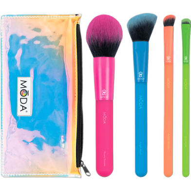 Royal and Langnickel Moda Totally Electric Complete Face Kit - 5pcs image