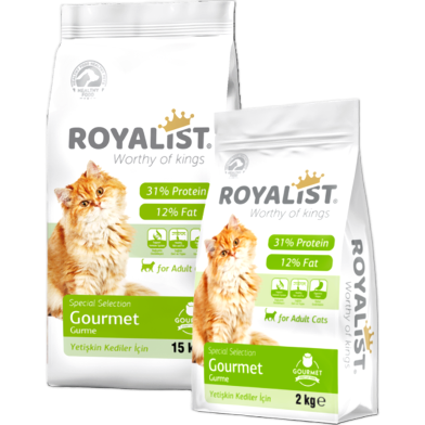 Royalist Dry Cat Food Adult - Gourmet Flavor 2kg | Dry Cat Food image