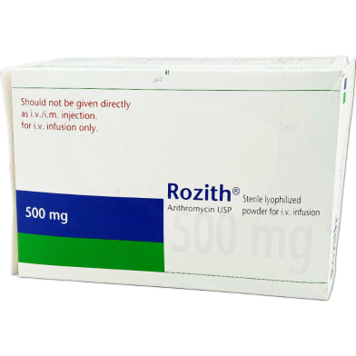 Rozith 500 mg Tablet 6's Strip image