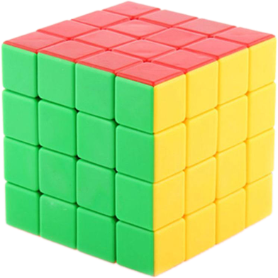 Rubik 4x4x4 Stickerless cube Puzzle Game 4x4 Cube Box image