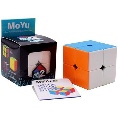 Cubing Classroom Stickerless Meilong-2 (2x2x2) Magic Cube image