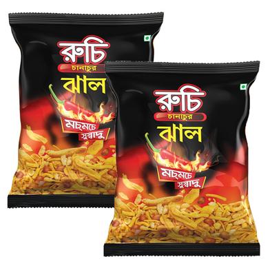 Ruchi Chanachur (Hot) (25gm) (2pcs Combo) image