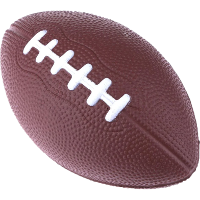 Rugby Ball Squishy Stress Relief Ball 2 Pcs (Any Color) image