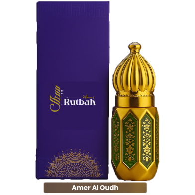 Rutbah Amer Al Oudh Attar 3ml image