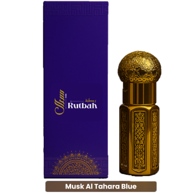 Rutbah Musk Al Tahara Blue Attar 3ml image