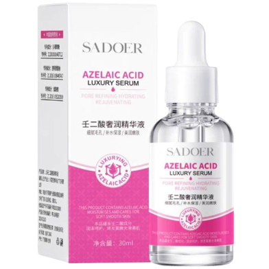 Sadoer Azelaic Acid Luxurious Essence Moisturizing Shrink Pores Refreshing Skin Beauty Essence-30ml image