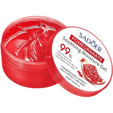 SADOER Face Cream Pomegranate Moisturizing Gel Soothing Nourish Repair Deep Hydrating Skin Care Product Cosmetics- 300g image