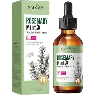 SADOER Mint Rosemary Strengthening Hair Oil 55ml image