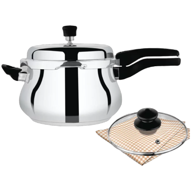 SAHARA Pressure Cooker Stainless Steel 3.5 Ltr. (2 In 1) image