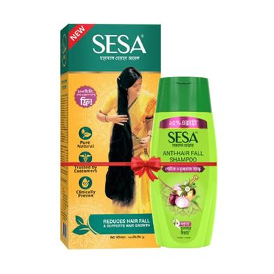 SESA Herbal Hair Oil 200ml and (FREE Onion Anti-Hair Fall Shampoo 100ml) image