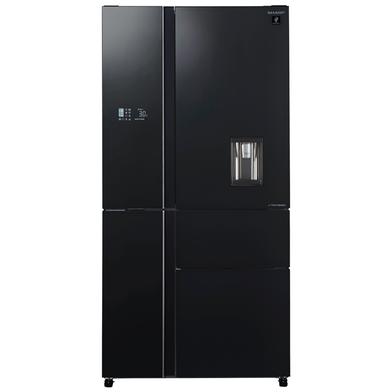 Sharp SJ-FSD910-BK5 Top Mount Refrigerator with Water Dispenser 652L (Black) image