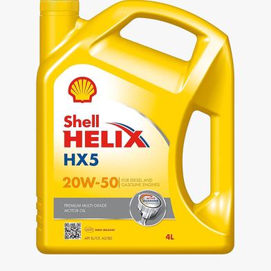 SHELL Helix HX5 20W-50 Mineral 4L image