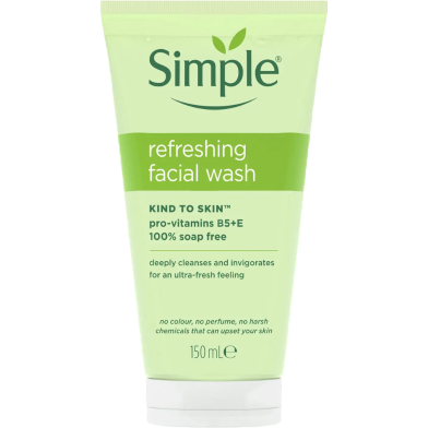 SIMPLE Refreshing Facial Wash 150ml image
