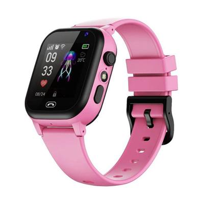 SIM Supported Kids Smart Watch (Smart2023 C005) – Pink Color image