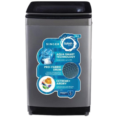 SINGER Top Loading Washing Machine | 9.0 KG image