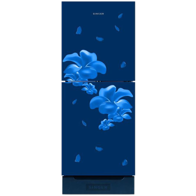 SINGER Top Mount Refrigerator | 180 Ltr | Blue SRREF-SS300-FTDS185-BUG image