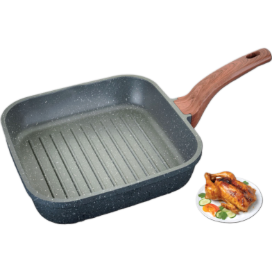 SKB DIE Casting Grill Pan with Lid (DC-16) 26 cm image
