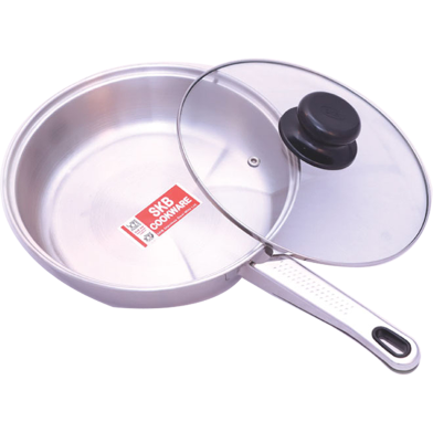 SKB Frying Pan With Glass Lid 22 Cm 2.50L (Deep) image