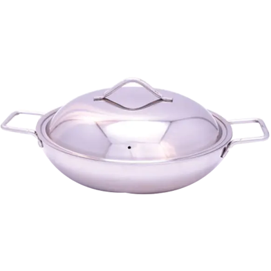 SKB Frying Pan With SS Lid 28 cm image