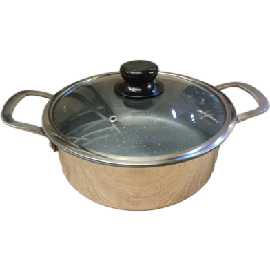 SKB Non Stick Casserole with Glass Lid 28 cm image