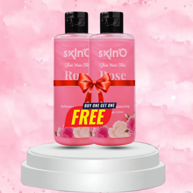 Skin'O Rose Scented Shower Gel 220ml Buy One Get One Free image