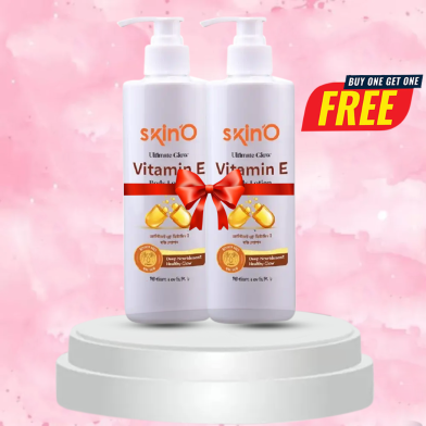 Skin'O Ultimate Glow Vitamin E Body Lotion 220 ml Buy 1 Get 1 FREE image