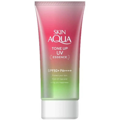 SKIN AQUA Tone Up UV Essence Sunscreen Rose 80g image