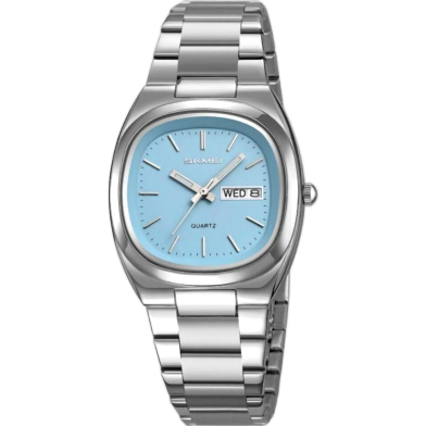SKMEI 2420 Minimalist Stainless Steel Strap Analog Quartz Watch image