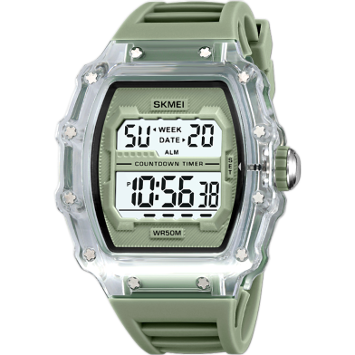 SKMEI New Colorful Sports Digital Silicone Strap Men’s (2296) image